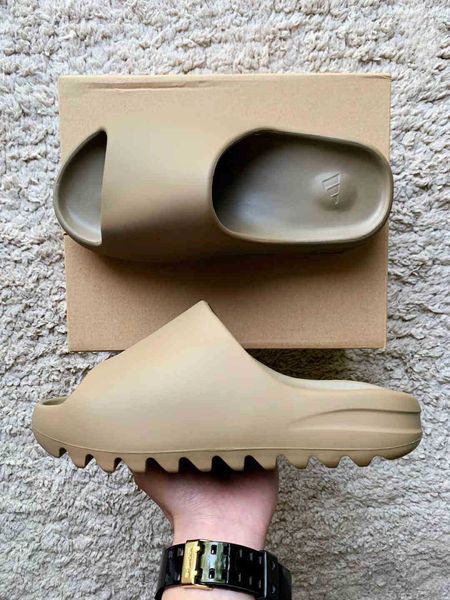 

yeeyz slide bone coconut slippers men's and women's sports, Black