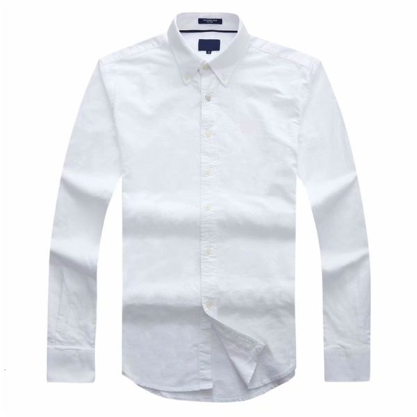

shirt men s fashion chemise homme s checkered s long sleeve blouse 210809, White;black