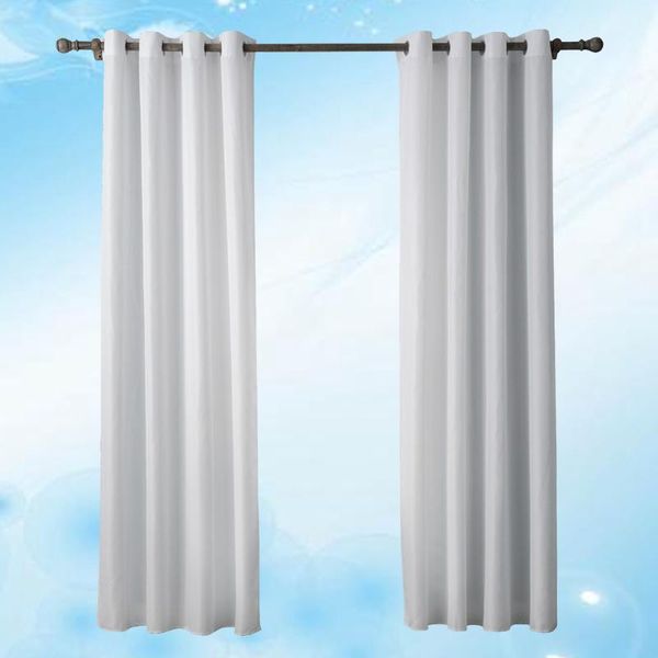 

curtain & drapes white oxford cloth window plain color bedroom for home decor