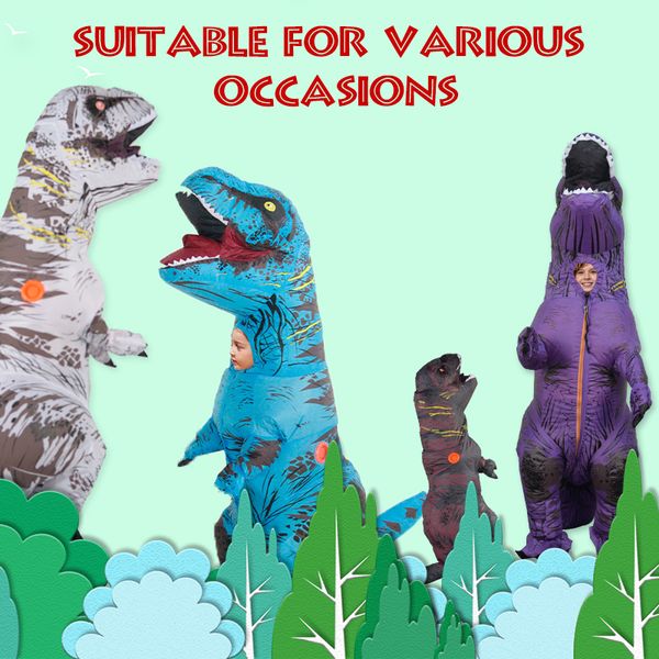 

mascot doll costume t-rex costume for children kids jurassic mascot inflatable thanksgiving christma dinosaur anime party show fanny dress, Red;yellow