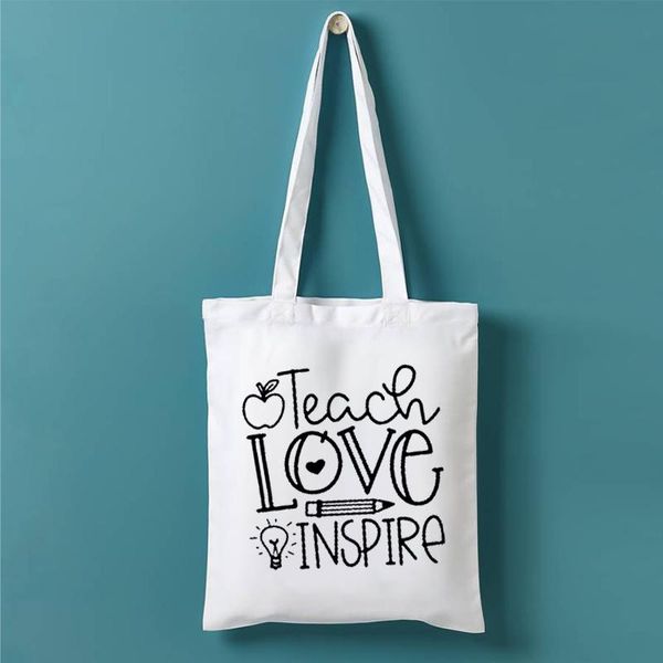 

women's t-shirt teach love inspire tshirts retro harajuku clothes casual summer short sleeve 2021 women fashion clothing vintage, White