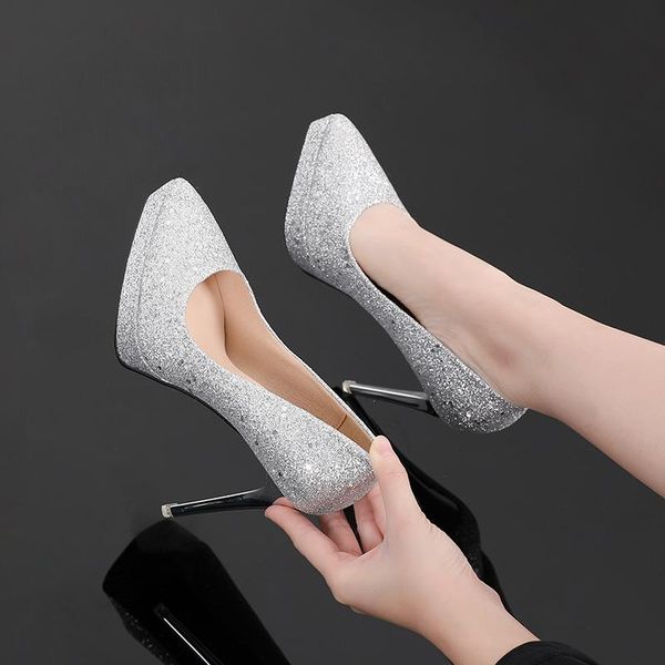 

dress shoes high heel for women gold heels bride, Black