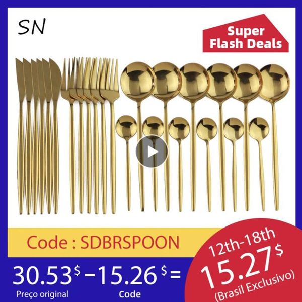

dinnerware set mirror safe cutlery stainless steel tableware knife fork coffee spoon flatware dishwasher home sets