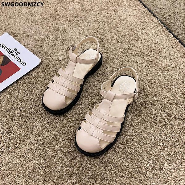 

sandals gladiator women pumps shoes summer 2021 ladies high heels chunky chaussure, Black