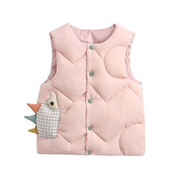 

toddler boy girl vest autumn winter cartoon baby vests jacket cotton warm kids outerwear infant clothes children clothing waistcoat, Camo