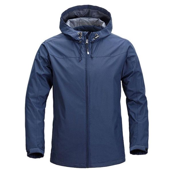 

men's jackets spring casual travel jacket men hooded waterproof windproof male outerwear breathable thin jaqueta masculina, Black;brown