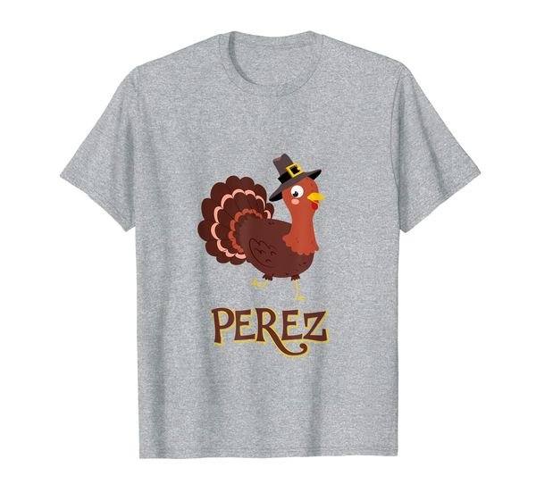 

perez thankful thanksgiving personalized turkey kids t-shirt, White;black