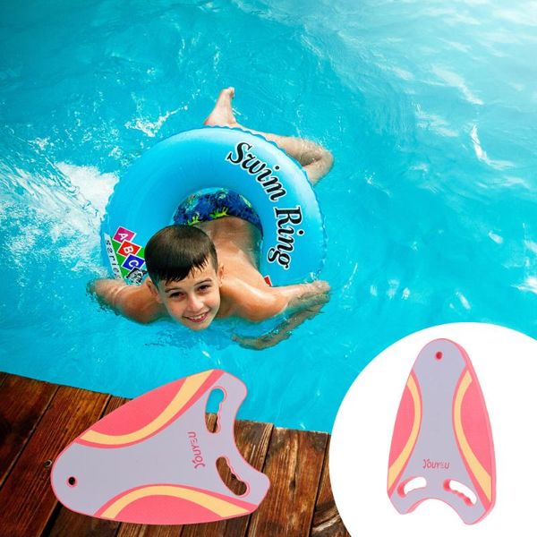 

inflatable floats & tubes swimming training kickboard floating plate aid