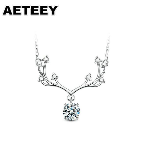 

2.0ct 8.0mm round shape cut ef vvs1 moissanite 925 silver diamond test passed necklace christmas gift je-06 chains