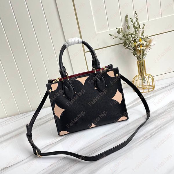 

onthego women bags genuine leather luxury handbags pm m45659 25x19x11.5cm