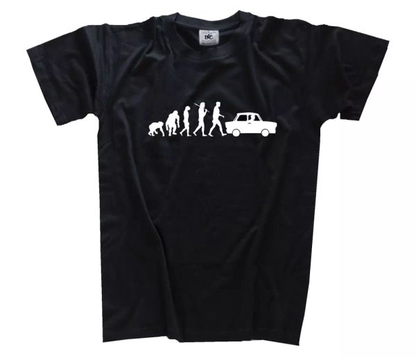 

standard edition trabi evolution gdr trabant kids t-shirt 104-164, White;black