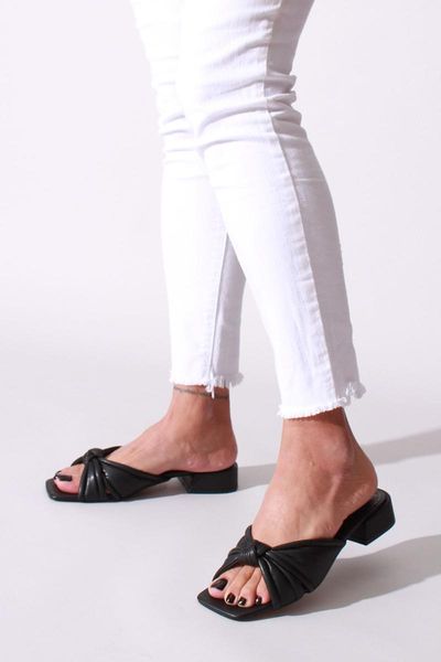 

slippers black skin women 's