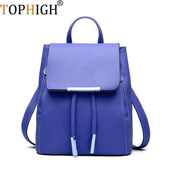 

backpack igh women backpacks fashion multi-function classic soft pu leather portable for ladies solid color shoulder bag