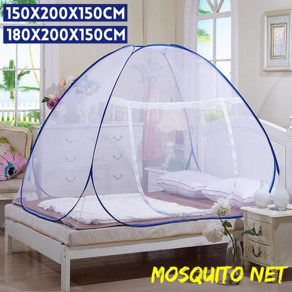 

mosquito net foldable for adults bed summer portable insect repellent tent mesh netting