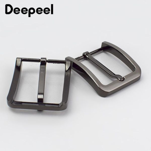 

bag parts & accessories deepeel 2/5pcs belt buckles men fashion metal pin buckle for belts 38-39mm waistband head diy leather craft ky917, Black