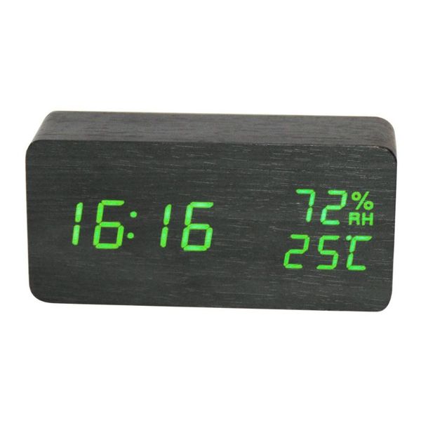 

other clocks & accessories wood living room digital power-saving desk classic bedside decorative led display multifunction bedroom electroni