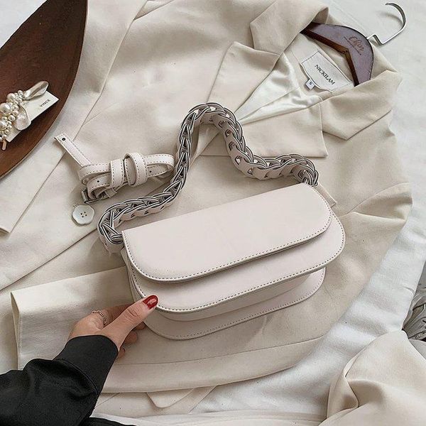 

western style crowdsourcing women's 2021 fashion online celebrity messenger bag casual shoulder underarm bags