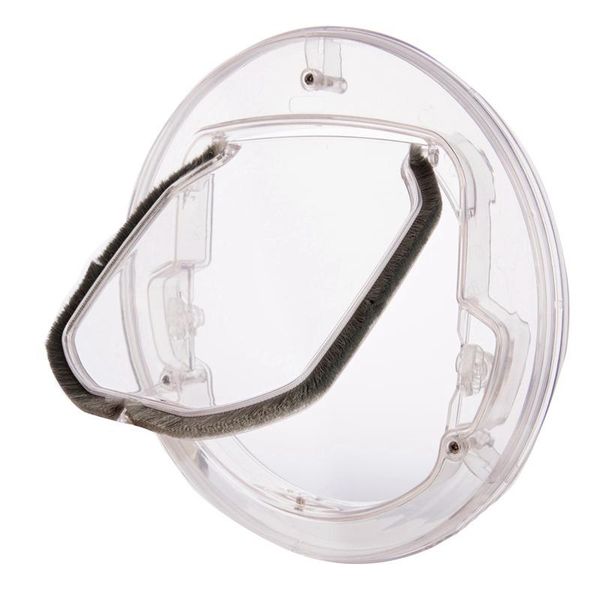 

cat carriers,crates & houses 4 way lockable dog kitten door security animal flap abs plastic small pet gate window products