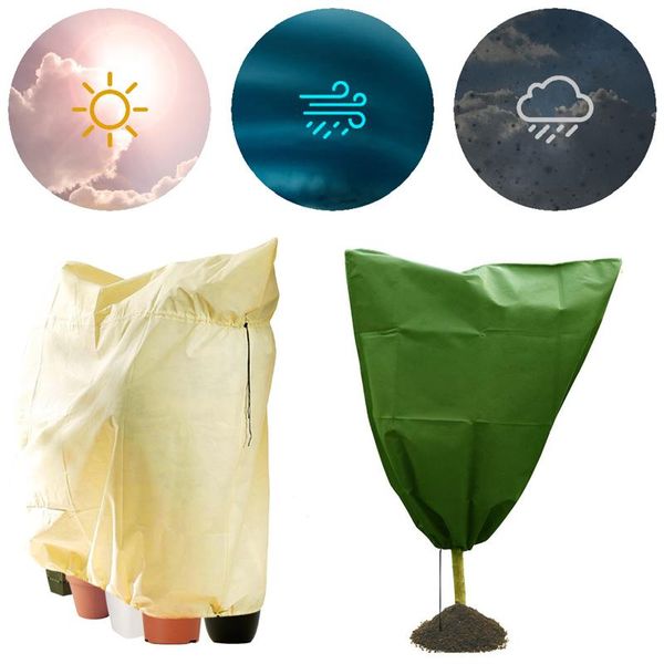 

plant bag e protection cover non-woven tree garden planting planters & pots
