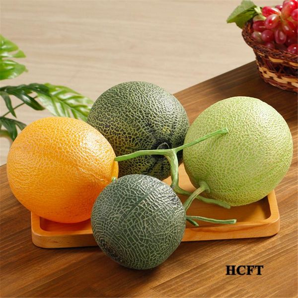 

home el bar cafe restaurant shop store decoration big faux artificial simulation honeydew melon cantaloupe fake fruit party