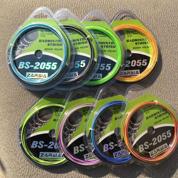 

badminton sets 1 pc zarsia rbs-2055 rainbow racket strings 0.7mm 8 colors