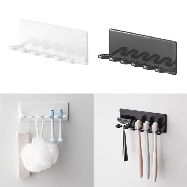 

toothbrush holders fashion home bathroom holder rack wall mount self adhesive stand