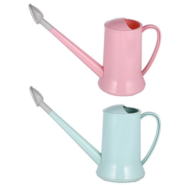 

watering equipments 2pcs sprinkling kettle home pot can with long spout