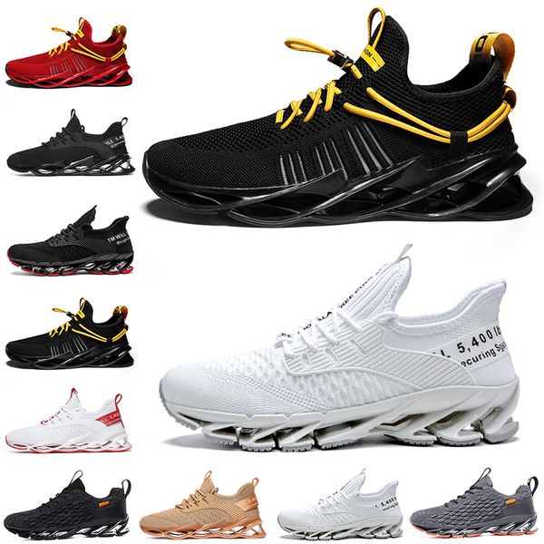 

non-brand men women running shoes blade slip on black white all red gray orange terracotta warriors trainers outdoor sports sneakers size 39