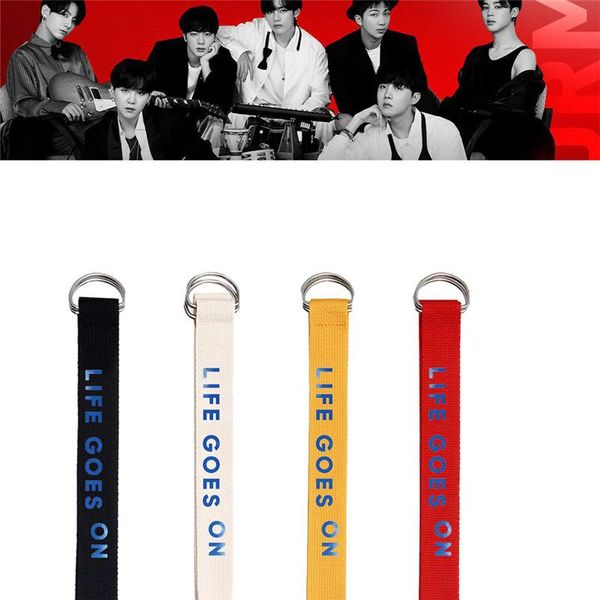 

party favor bangtan boys ring buckle belt harajuku zipper all- ultra long canvas lovers brief solid color