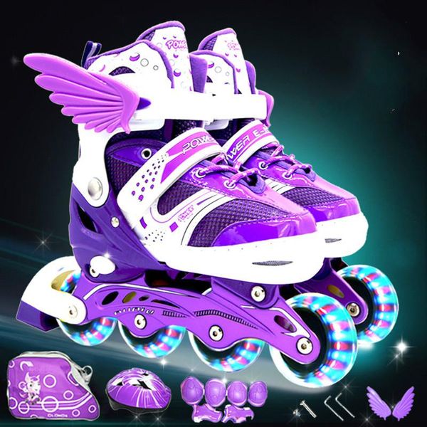 

webcams roller skates full set of children's flash adjustable
