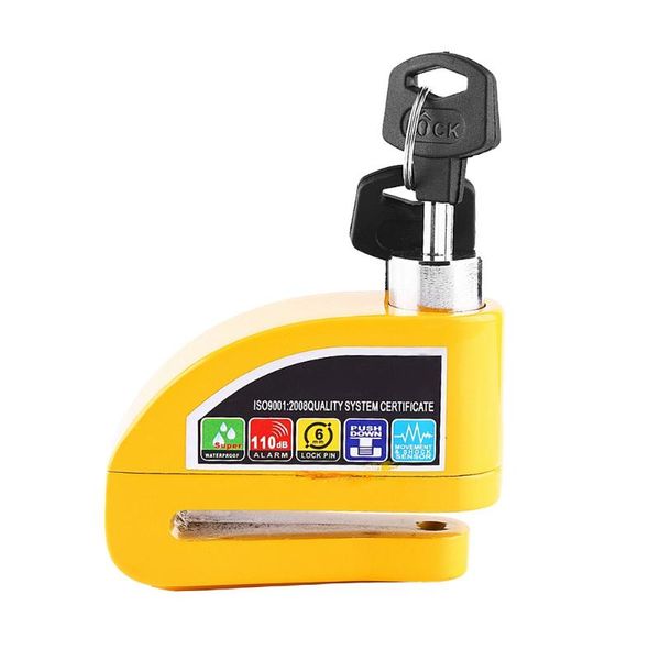 

theft protection motorcycle scooter bicycle anti-theft wheel disc brake lock security alarm accessories for scooters sport bike