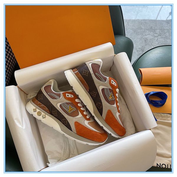 

2021 personality and fashion famous luxury designer reflective sneakers lace-up shoes with genuine leather casual shoes, Black