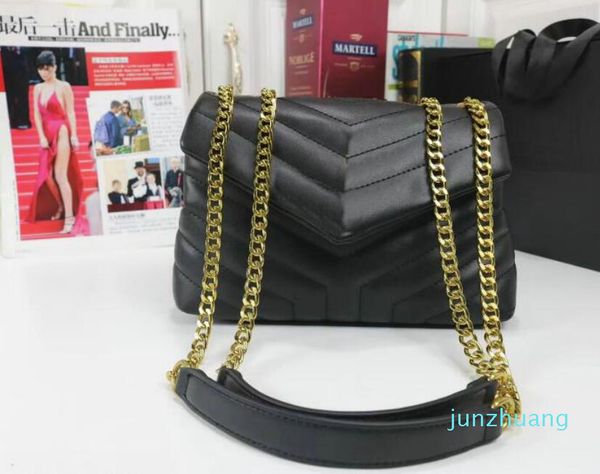 

designer- crossbody handbag women shoulder bags flap pocket fashion messenger bag gold chain tote womens handbags purses