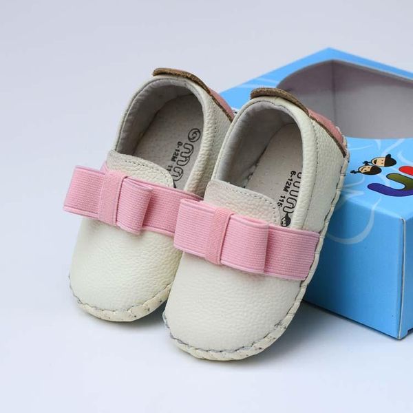 

first walkers omn baby shoe genuine leather princess shoes soft bottom non-slip toddler
