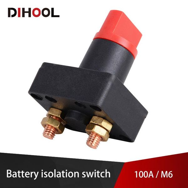 

smart home control 100a battery isolation switch 12-48v power disconnect isolator cut off switches for motorcycle car rv boat truck modifica