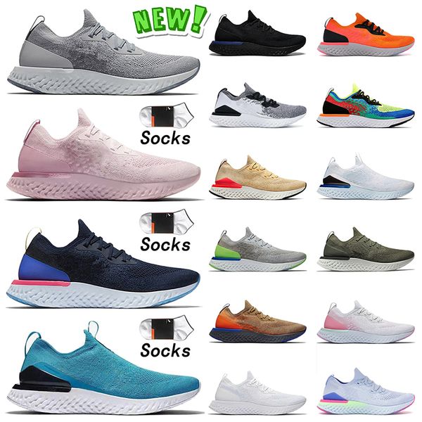 

r epic fly knit v1 v2 running shoes grey pink lake blue white orange belgium club gold brownish yellow volt black mens women sports trainers