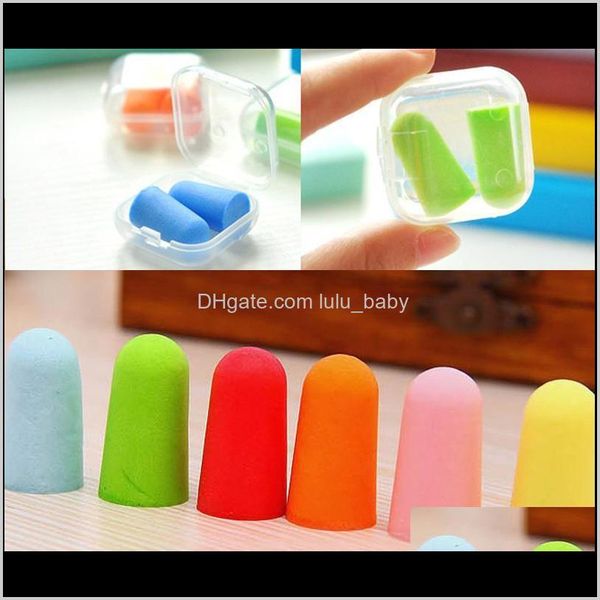 

sale 100pcs/lot shape foam sponge earplug ear plug keeper protector travel sleep noise reducer ywasd fzzp1