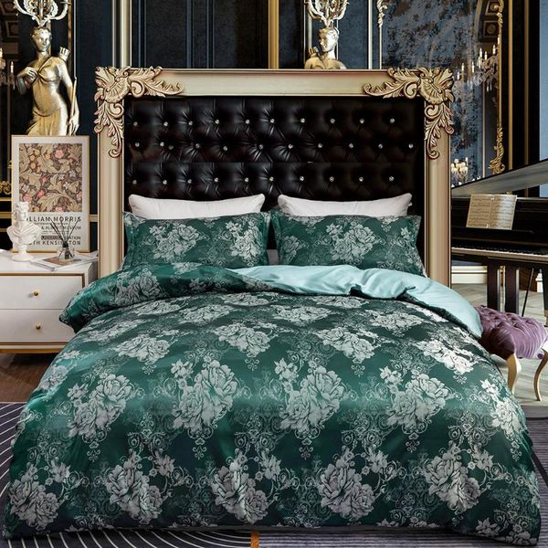 

bedding sets nordic douvet cover european court jacquard set king single size bedroom geometric patterns bedclothes no bedlinen