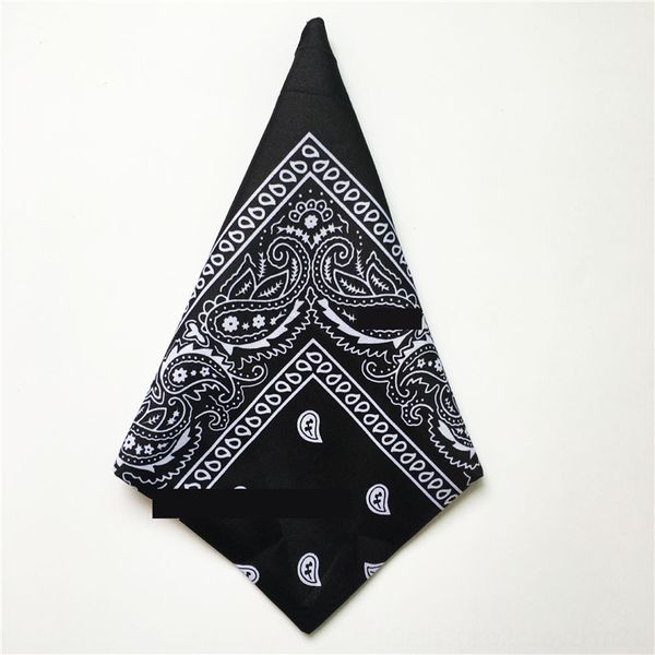 

ajzm cotton cashew ties flower amoeba paisley hip hop sports cravat headscarf triangle cotton cashew flower amoeba paisley hip hop sports m, Black;gray