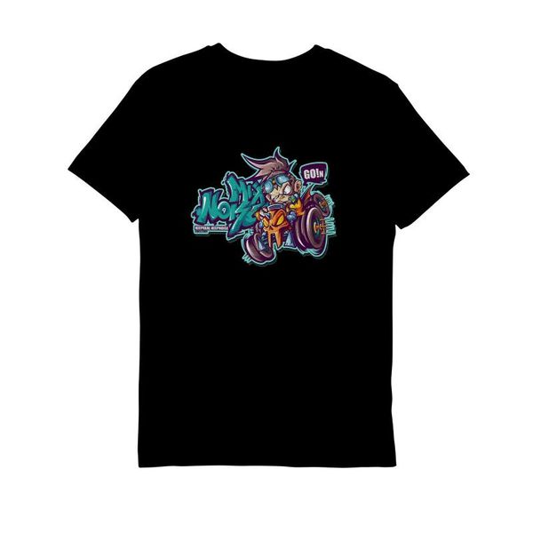 

men's t-shirts illustration fantasy printed made of 100% cotton, White;black