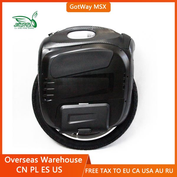 

gotway msuper x v2 84v 1600wh electric unicycle msx monowheel msuperx one wheel scooter 2500w motor 60km h