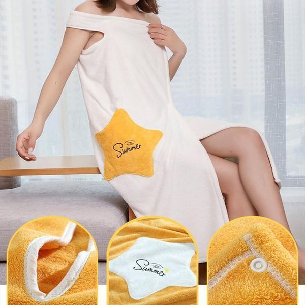

towel 3pcs vip list coral fleece wearable bath dress set bathroom robes womens lady fast drying magical nigh