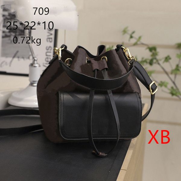 

luxurys lockme mini backpack bag fashion genuine leather pu pack bucket shoulder bags handbags presbyopic packages designers luxury handbag