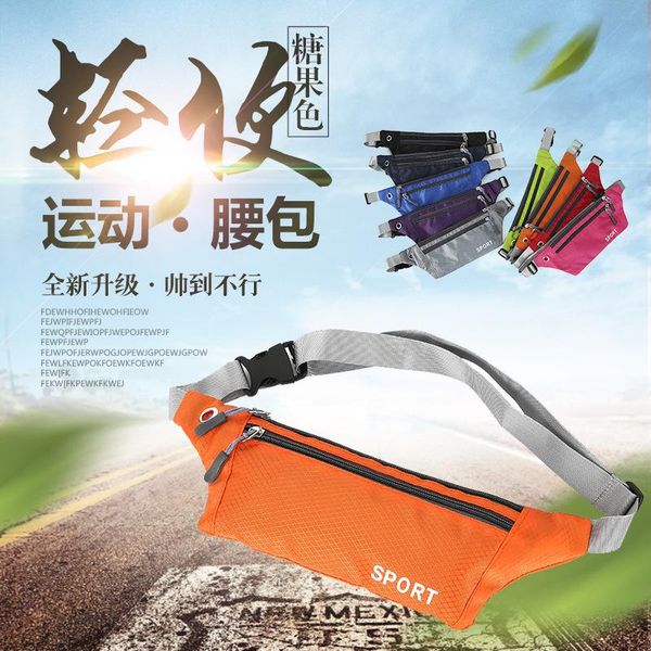 

waist bags wallet man inclined bag, outdoor sports utility phone summer purse female canvas chest package custom