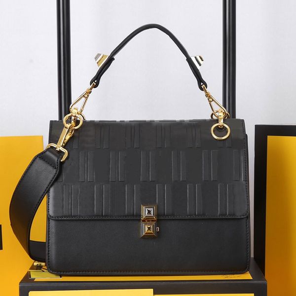 

fashionable new women's handbag inclined shoulder bag envelope bags single handle detachable strap square metal buckle