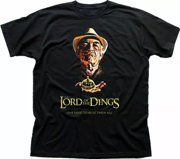 

bb lotr breaking bad lord of the dings ding ding rings hector t-shirt 9382, White;black