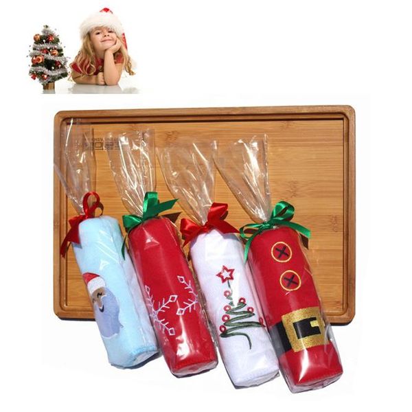 

towel 10 pcs santa claus 74x34cm microfiber absorbent bath