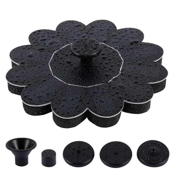 

solar fountain garden kit water pump outdoor landscape pond floating decoration decorations