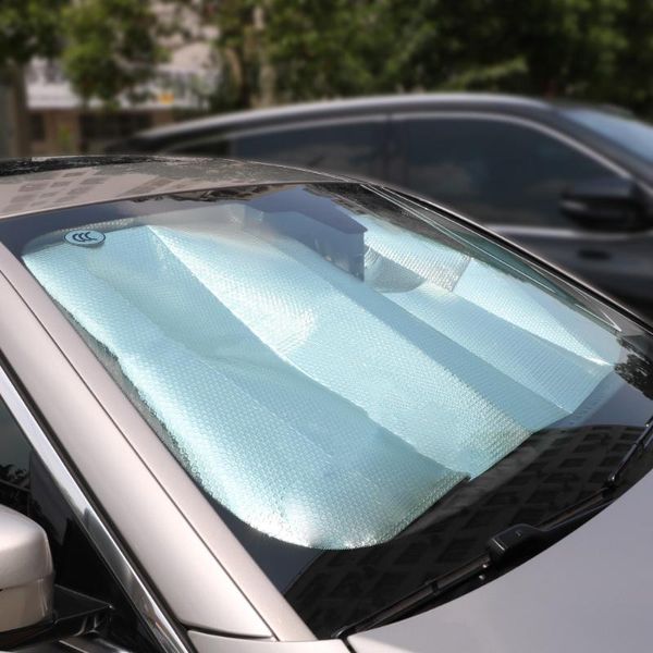 

car sunshade folding window film front sun shade cover universal for suv sedan hatchback block anti-uv