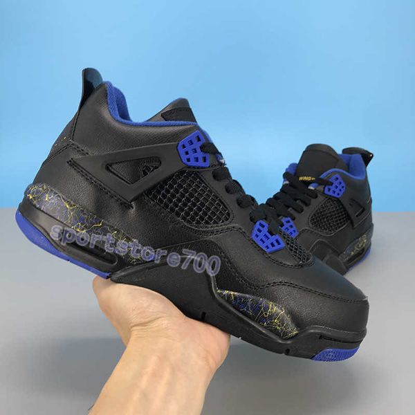 

ice noir 4 basketball shoes mens 4s sports sneakers se neon rasta black cat metallic purple white university red traineru66r